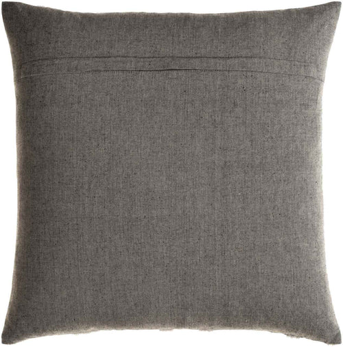 Satteins Medium Gray Pillow Cover