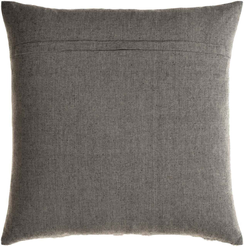 Satteins Medium Gray Pillow Cover