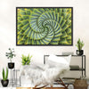 Spiral Succulent Wall Art