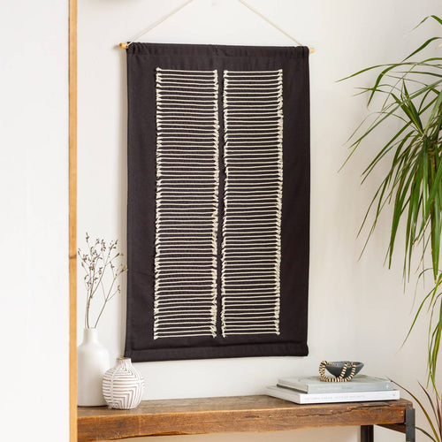 Lassing Black Wall Hanging