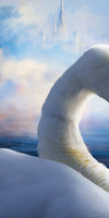Swan Romance Wall Art