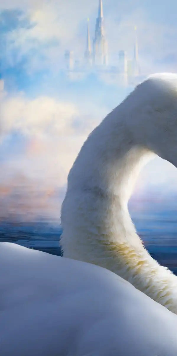 Swan Romance Wall Art
