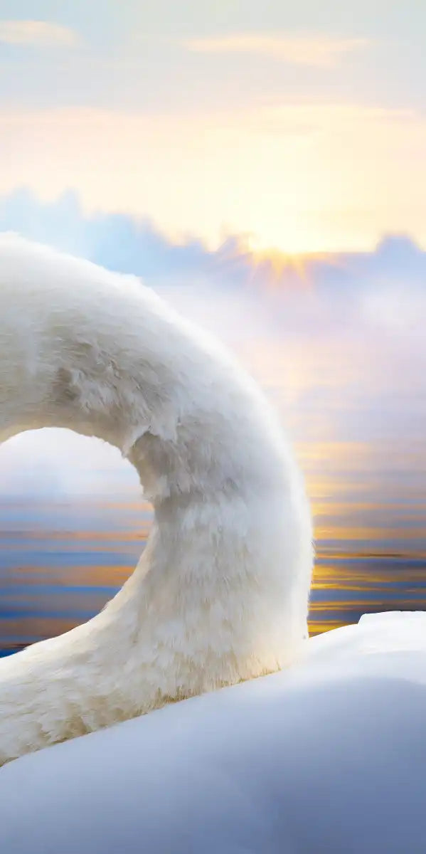 Swan Romance Wall Art