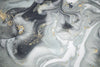 Swirly Fluid Abstract Wall Art