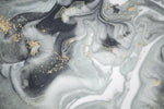 Swirly Fluid Abstract Wall Art