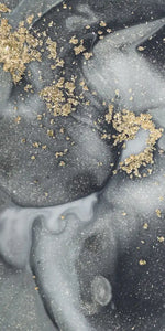 Swirly Fluid Abstract Wall Art