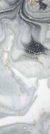 Swirly Fluid Abstract Wall Art