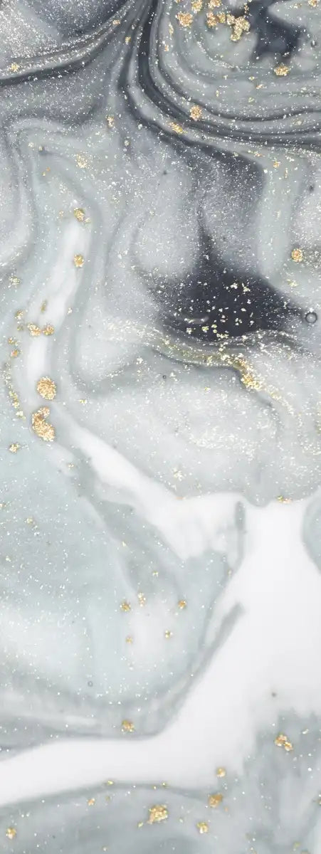 Swirly Fluid Abstract Wall Art