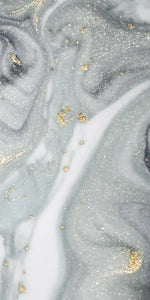 Swirly Fluid Abstract Wall Art