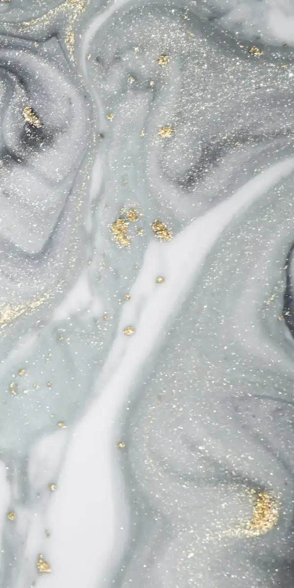 Swirly Fluid Abstract Wall Art
