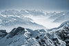 Swiss Mountain Peaks Wall Art