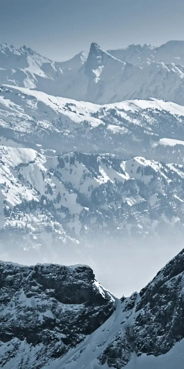 Swiss Mountain Peaks Wall Art