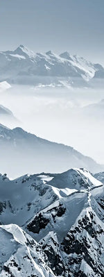 Swiss Mountain Peaks Wall Art