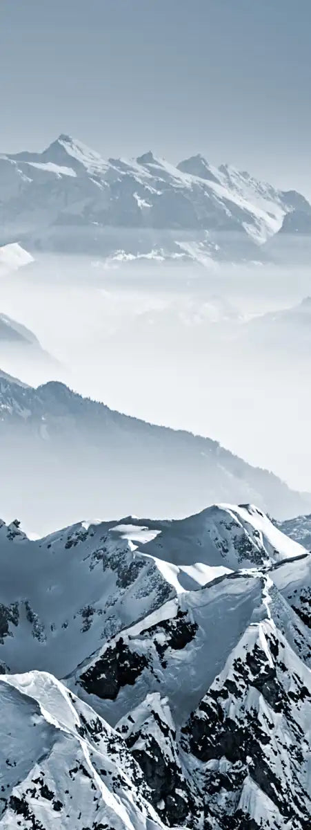 Swiss Mountain Peaks Wall Art