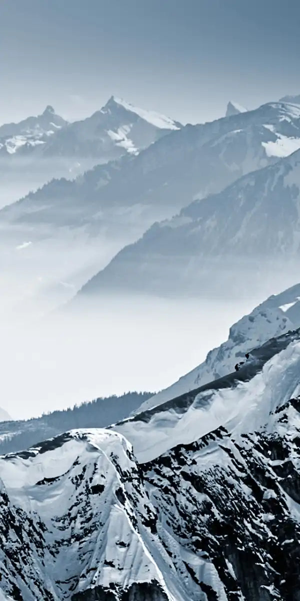 Swiss Mountain Peaks Wall Art