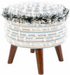 Fulpmes White Ottoman