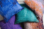 Heino Dark Blue Pillow Cover