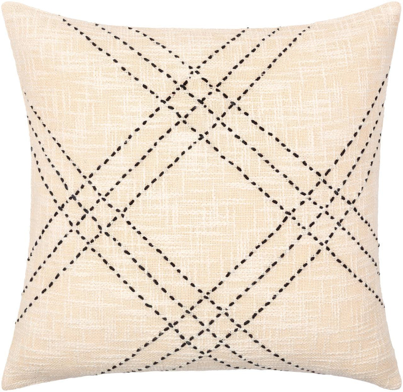 Aura Cream Pillow Cover