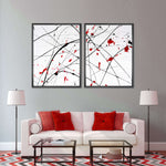 Modern Abstract Splash Wall Art
