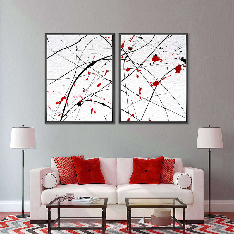 Modern Abstract Splash Wall Art