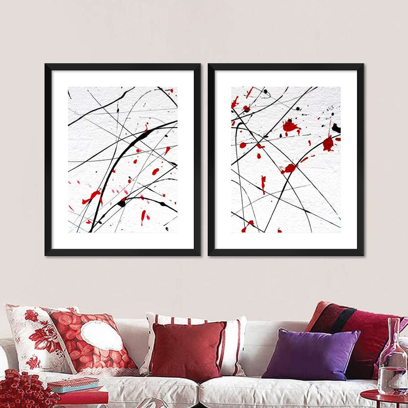 Modern Abstract Splash Wall Art