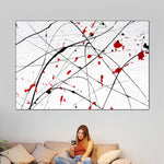 Modern Abstract Splash Wall Art