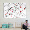Modern Abstract Splash Wall Art