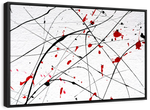 Modern Abstract Splash Wall Art