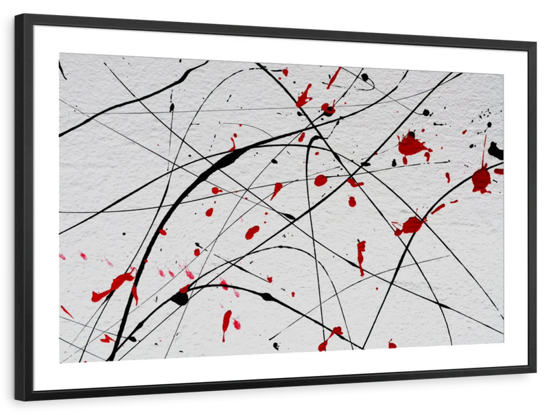 Modern Abstract Splash Wall Art