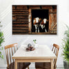 Pair Of Cows Wall Art