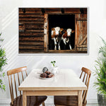 Pair Of Cows Wall Art