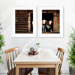 Pair Of Cows Wall Art