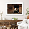 Pair Of Cows Wall Art