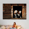 Pair Of Cows Wall Art