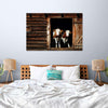Pair Of Cows Wall Art