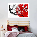 Japan Cherry Blossom Wall Art