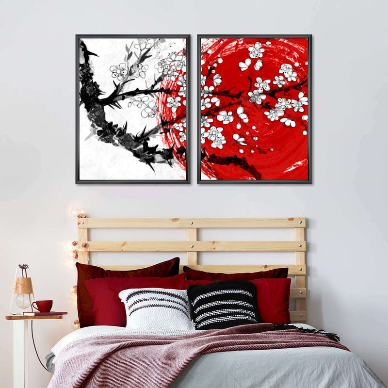 Japan Cherry Blossom Wall Art