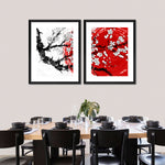 Japan Cherry Blossom Wall Art