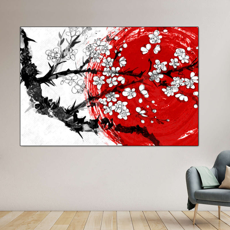 Japan Cherry Blossom Wall Art