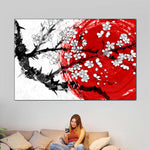 Japan Cherry Blossom Wall Art