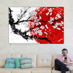 Japan Cherry Blossom Wall Art