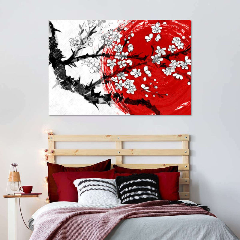 Japan Cherry Blossom Wall Art