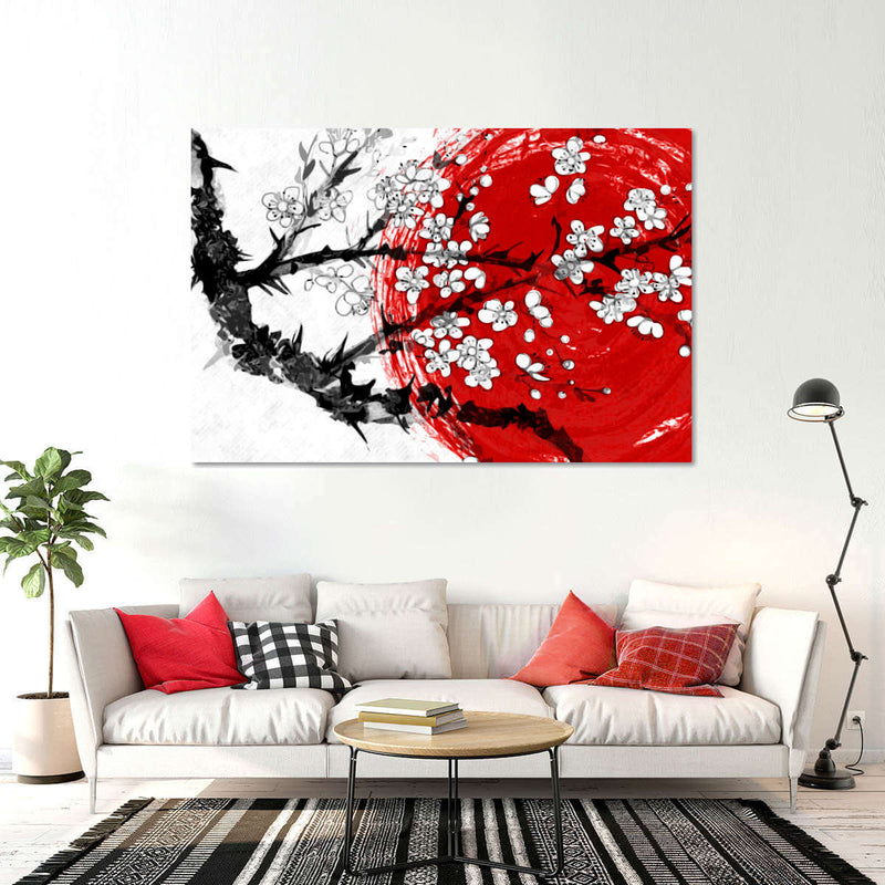 Japan Cherry Blossom Wall Art