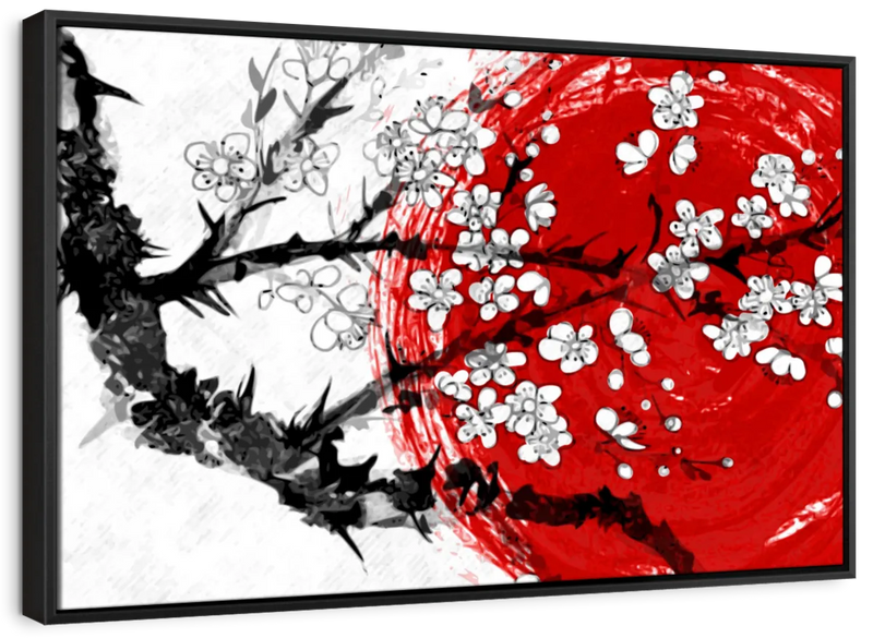 Japan Cherry Blossom Wall Art