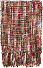 Fraham Bright Red Throw
