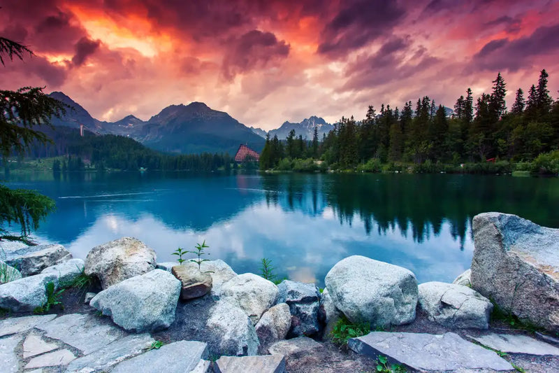 Tatra Mountain Lake Wall Art