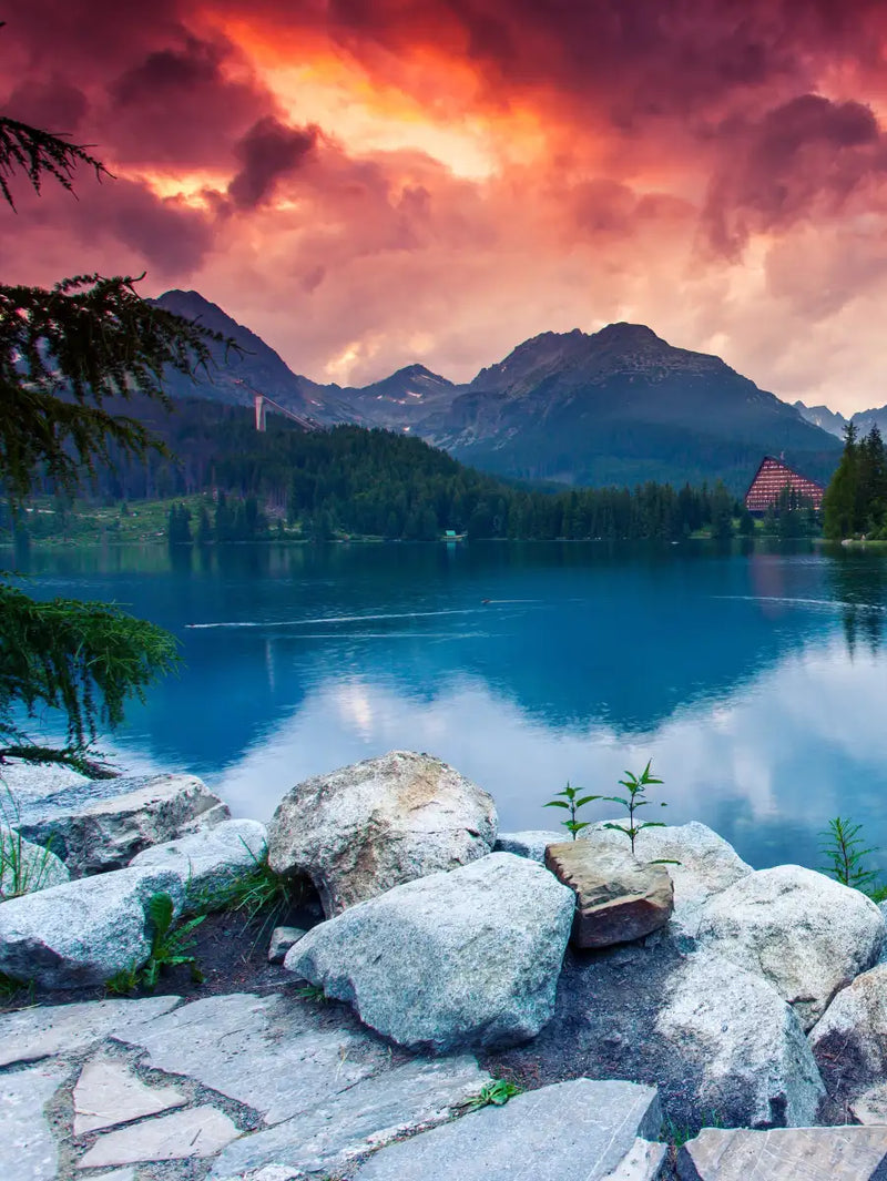 Tatra Mountain Lake Wall Art
