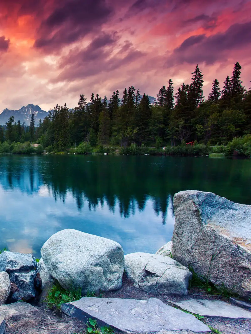 Tatra Mountain Lake Wall Art