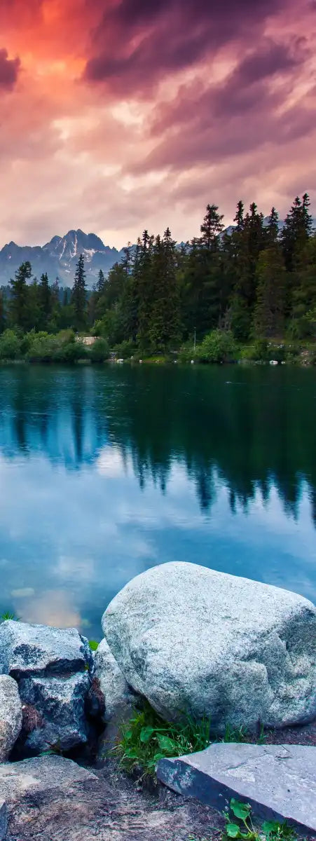 Tatra Mountain Lake Wall Art