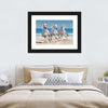 Wild Beach Horses Wall Art